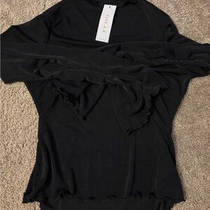 NWT Gilli Elegant Black Women's Blouse